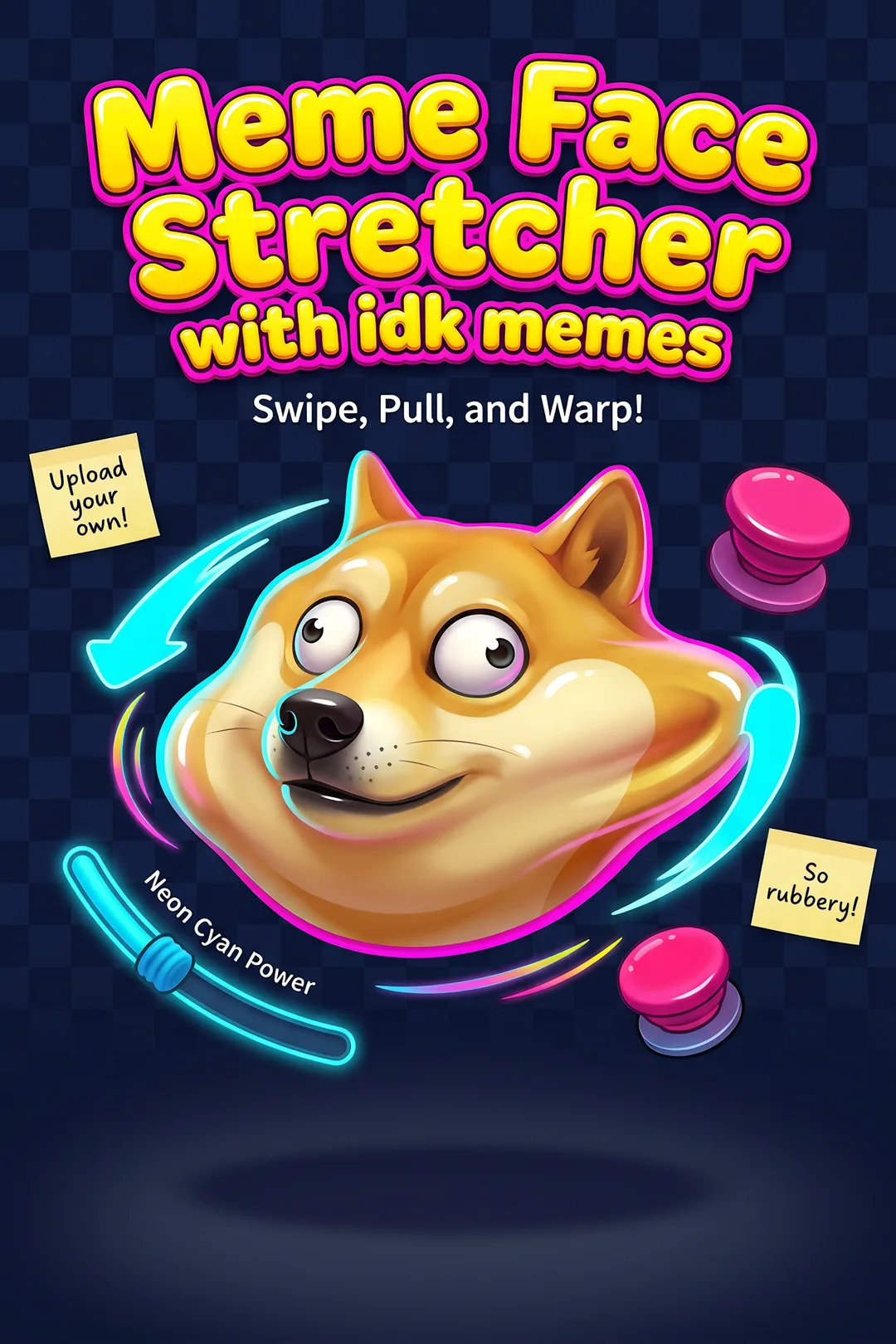 Meme Face Stretcher with idk memes # boredsoImadethis # populartypegame #