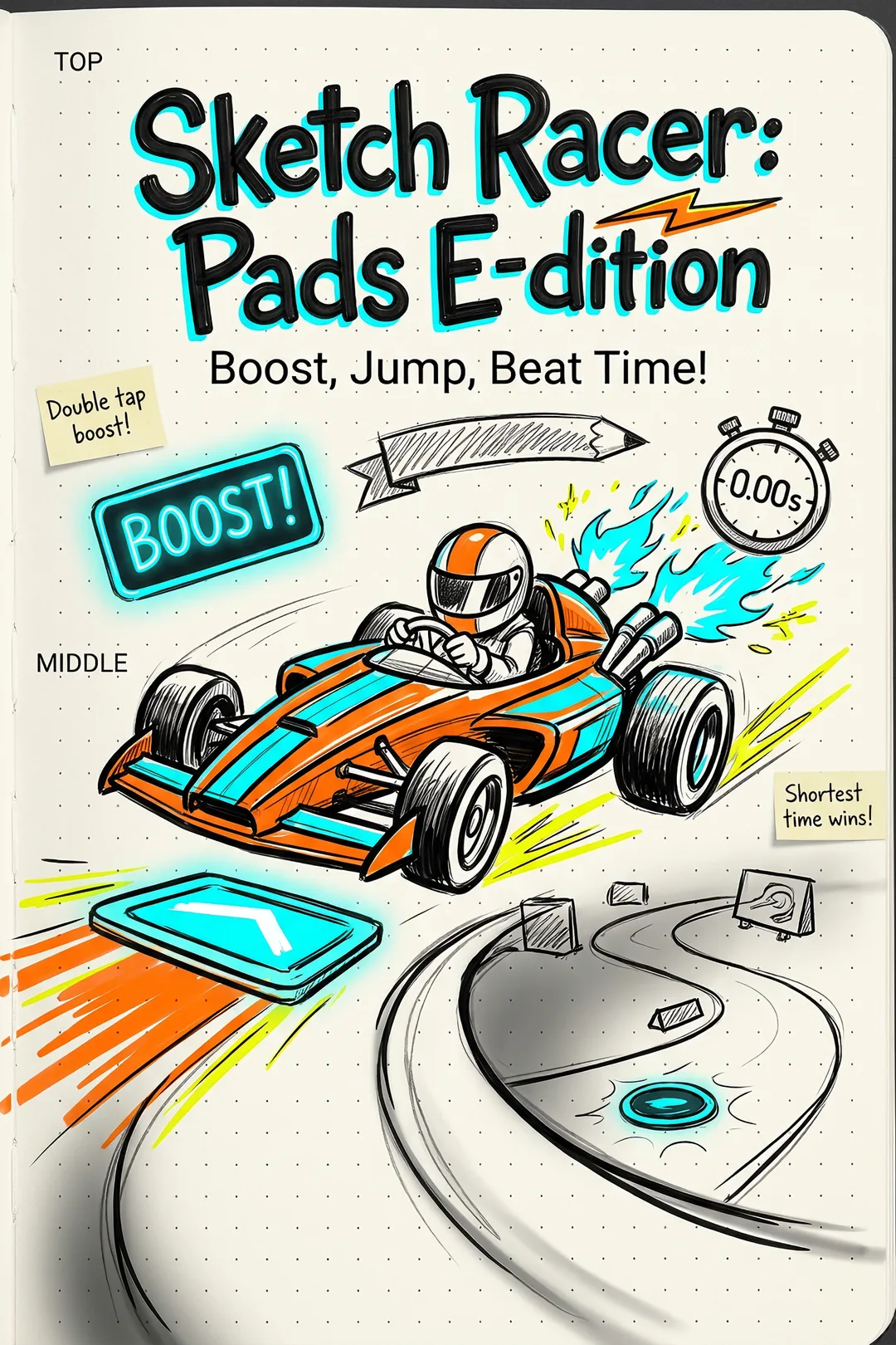 Sketch Racer: Pads E- dition # # # # # # #