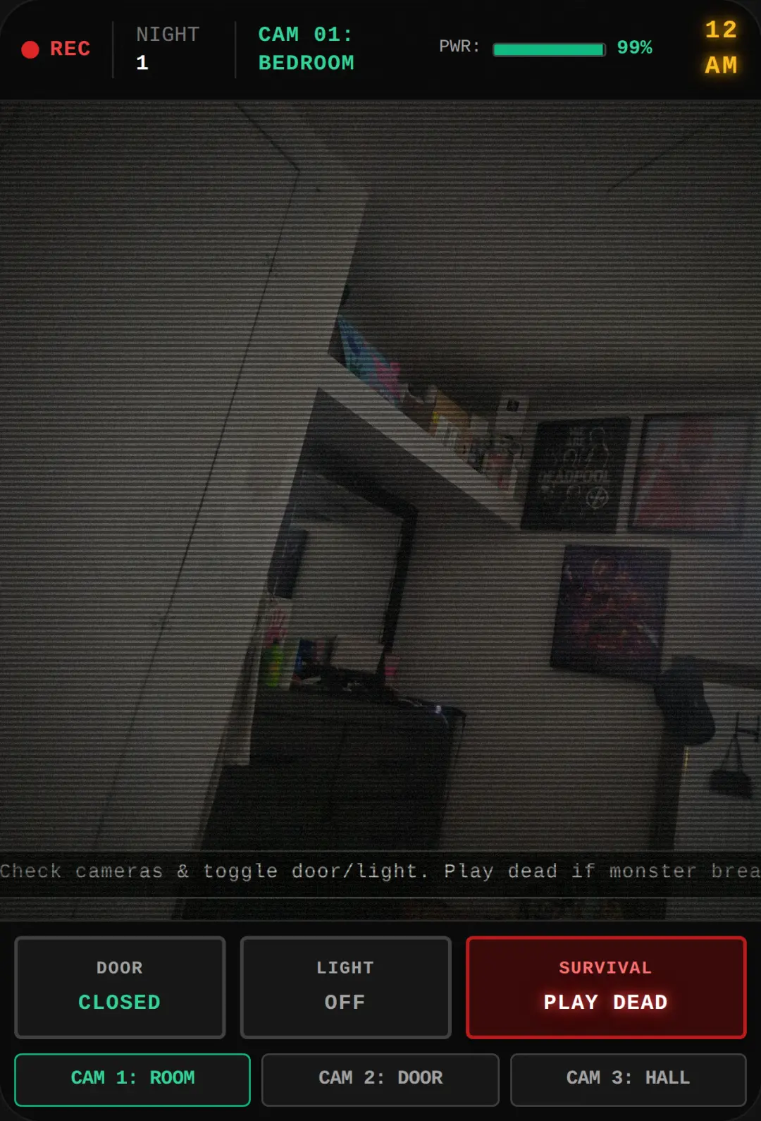 Five Nights at Bedroom: Surveillance cover
