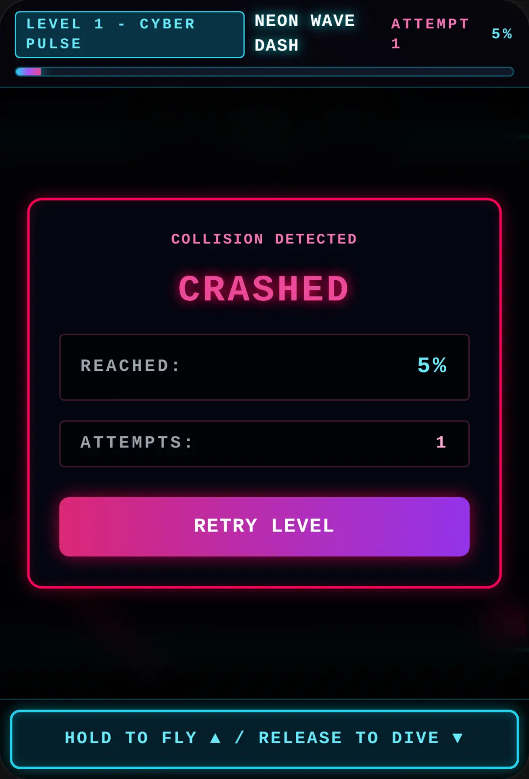 NEON WAVE DASH cover