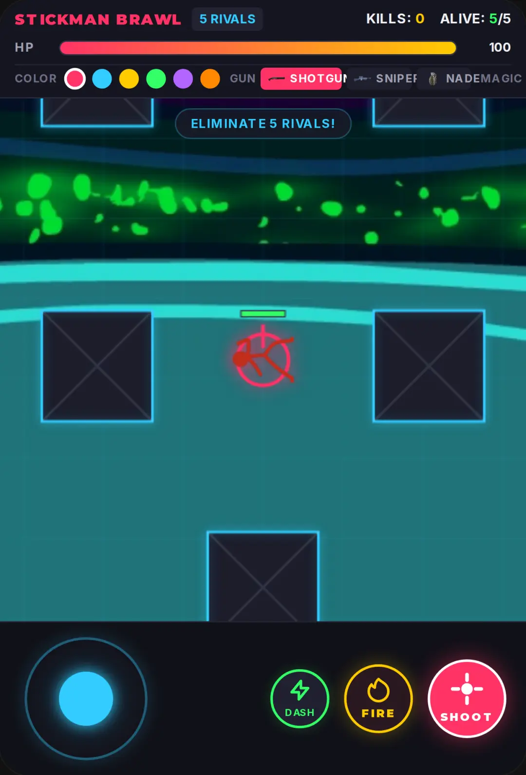 Stickman Chaos Arena cover