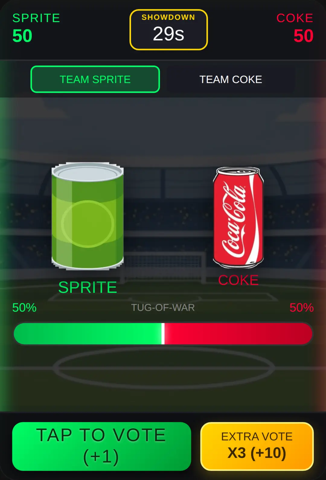 Sprite vs Coke Showdown cover