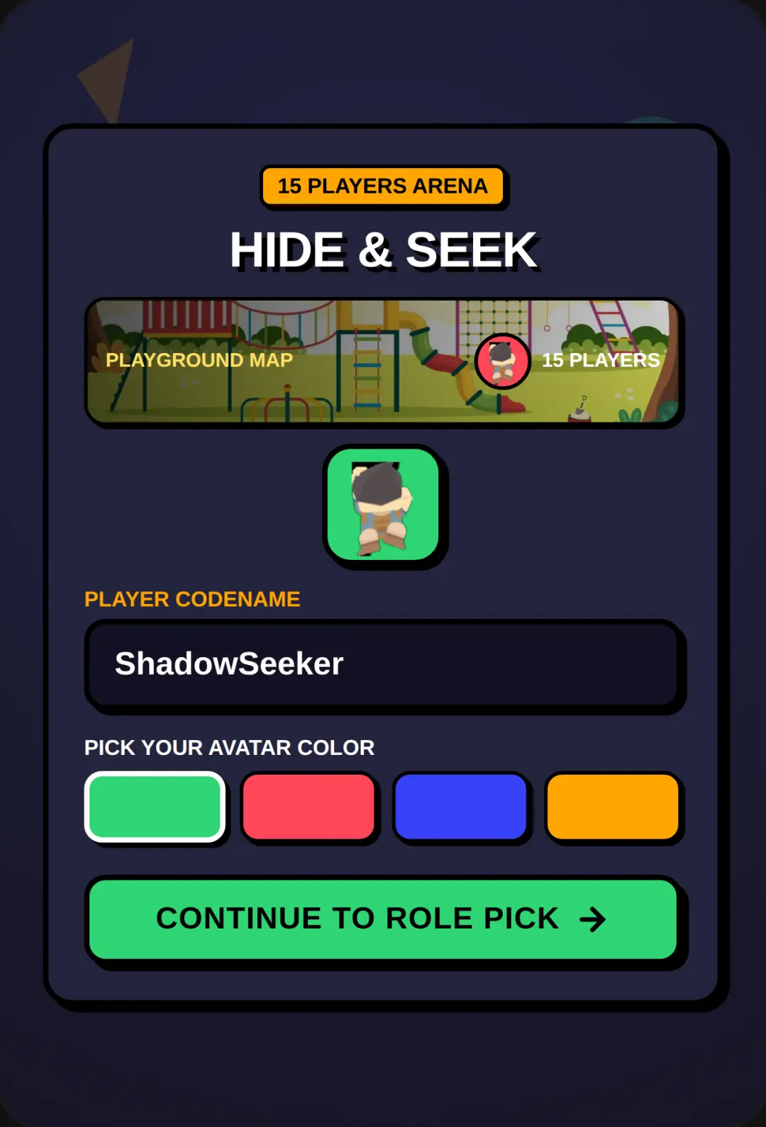 Hide & Seek: 15 Players Tag cover
