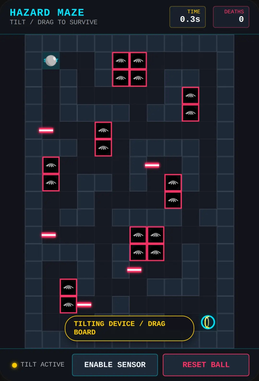 Hazard Tilt Maze cover