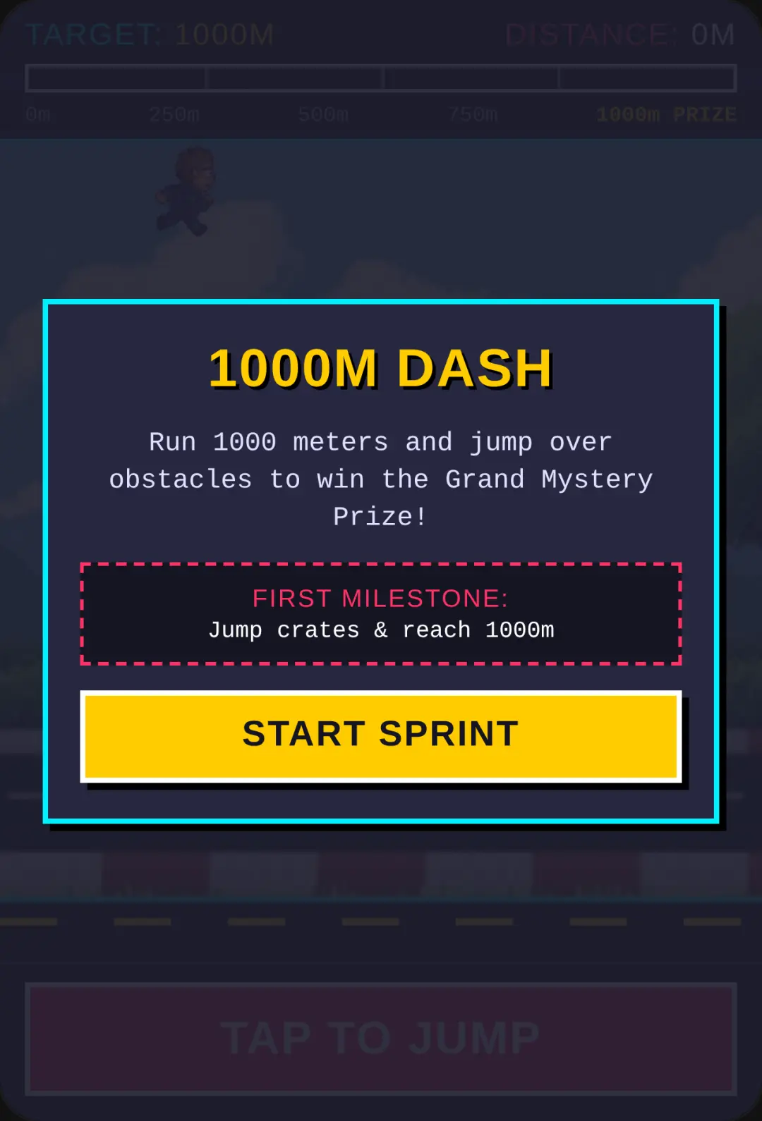 1000m Runner: Grand Prize Dash cover