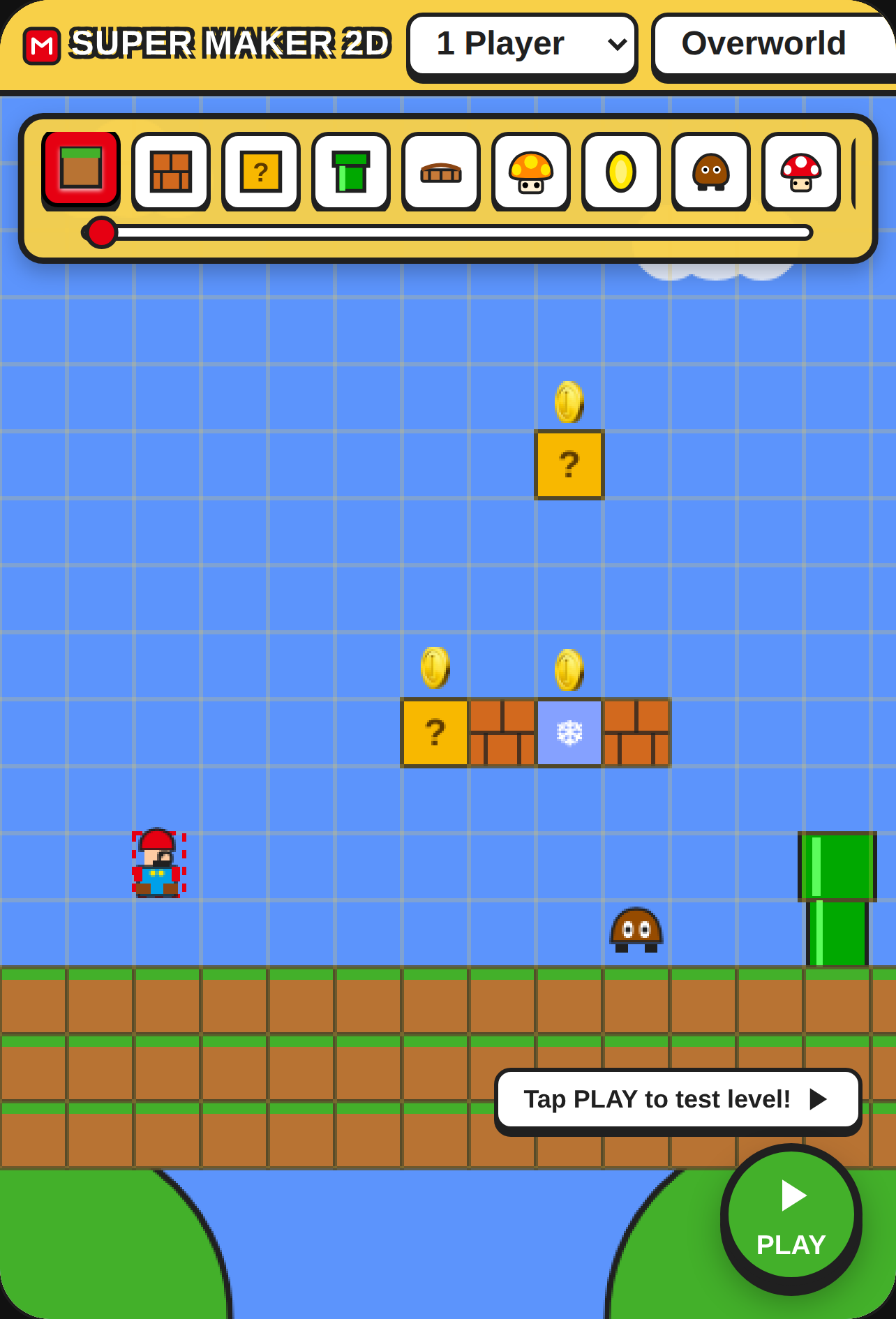 Super Mario Maker 2D cover