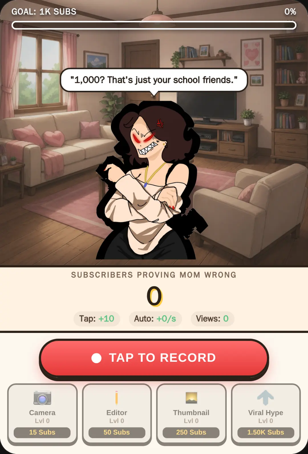 Prove Mom Wrong: 1 Billion Subs cover