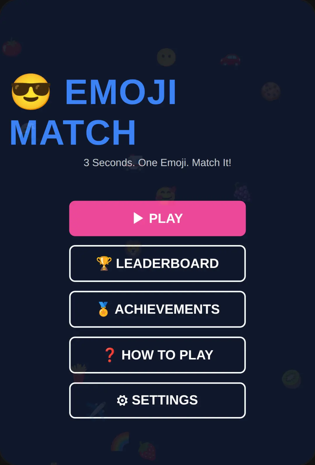 EMOJI MATCH cover