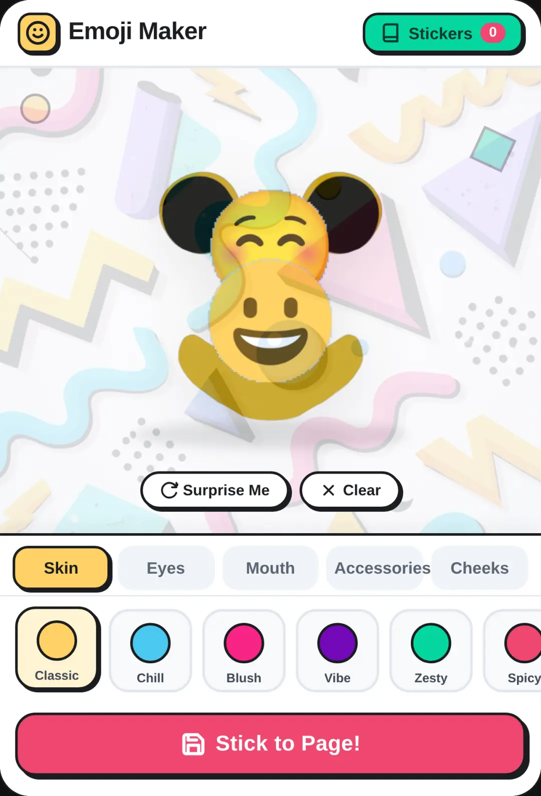 Emoji Maker & Sticker Book cover