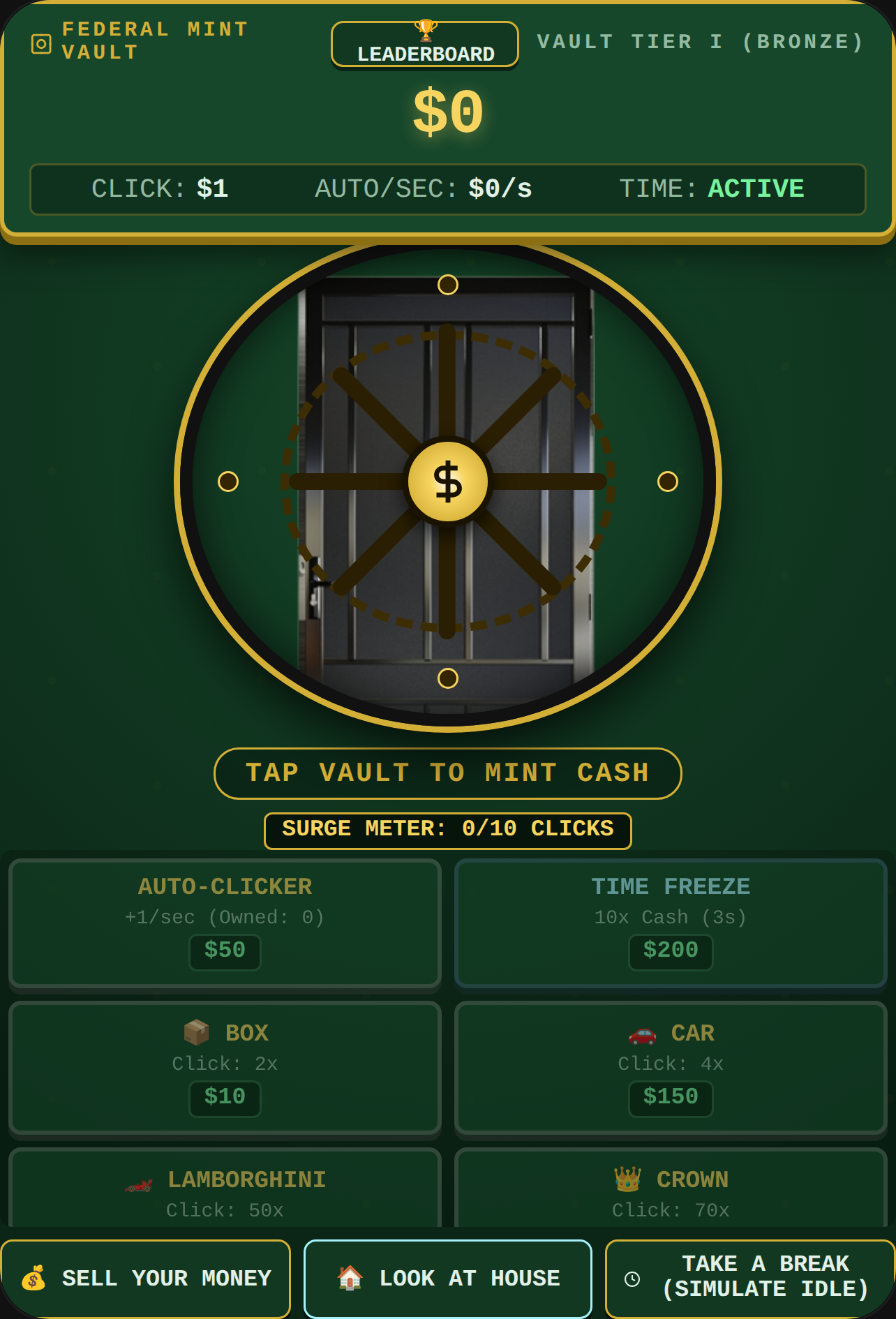 Federal Mint Vault cover