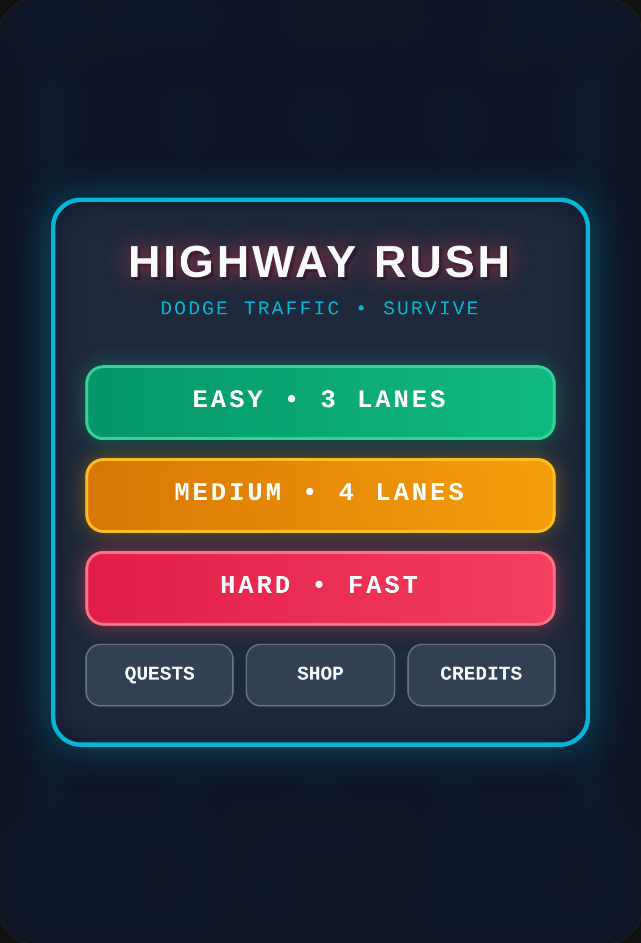 Highway Rush - N2Y STUDIOS cover