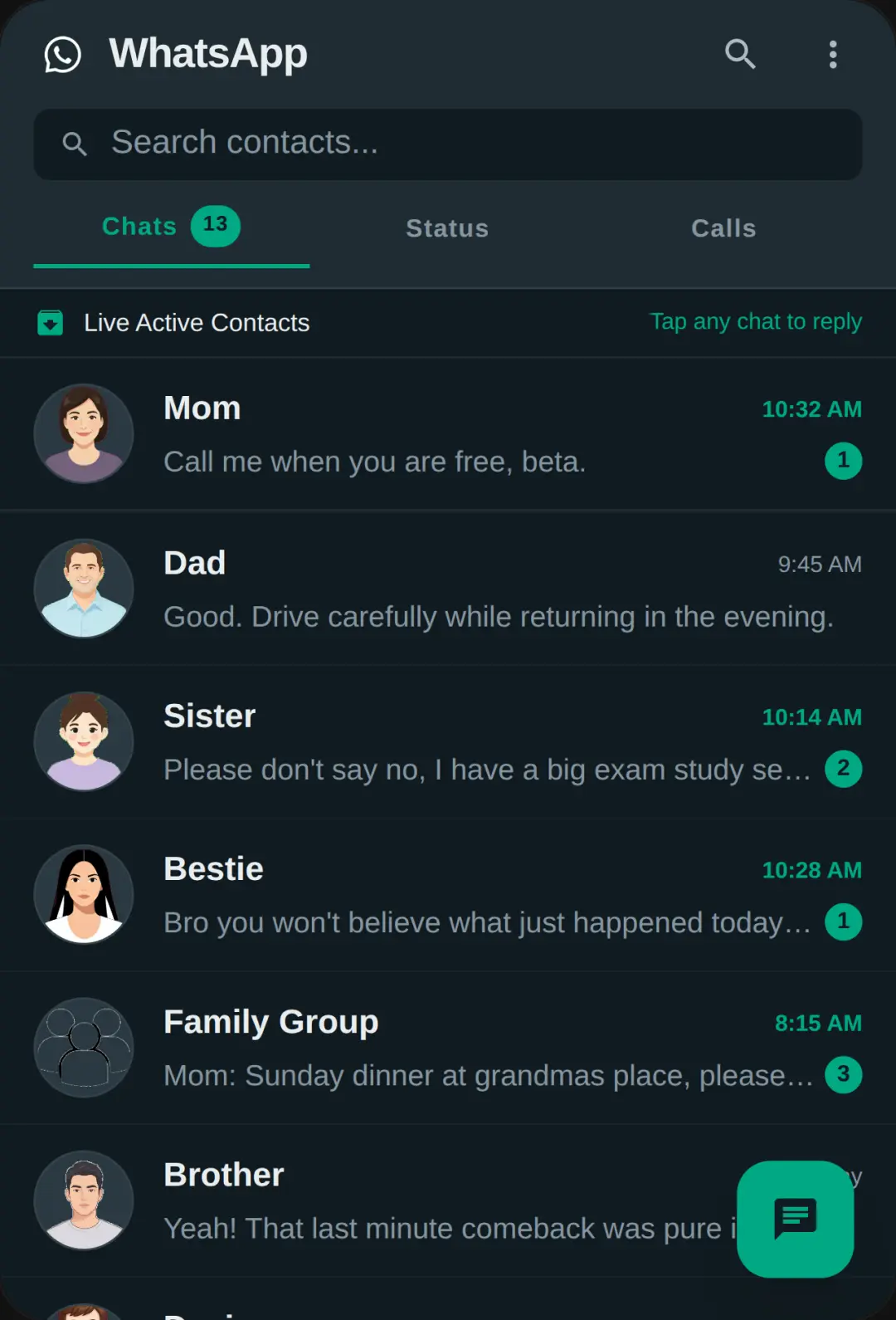 WhatsApp cover