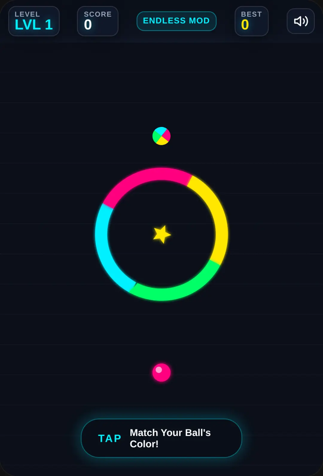 Color Leap: Neon Orbit cover