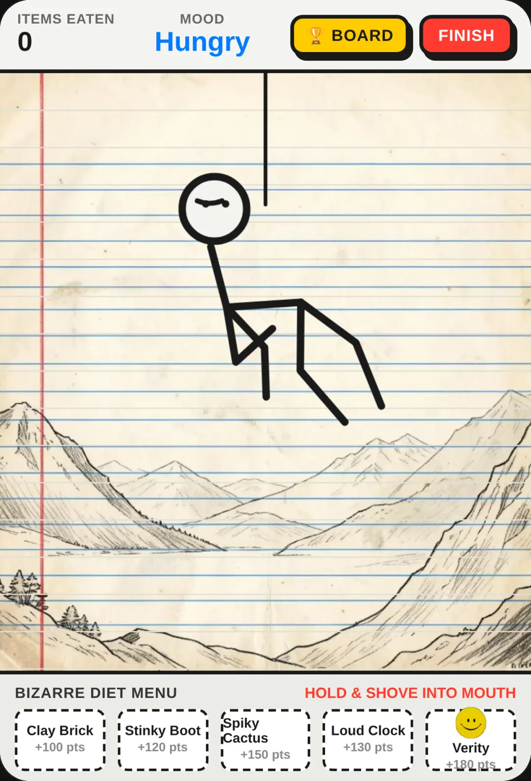 Force Stickman To Eat cover