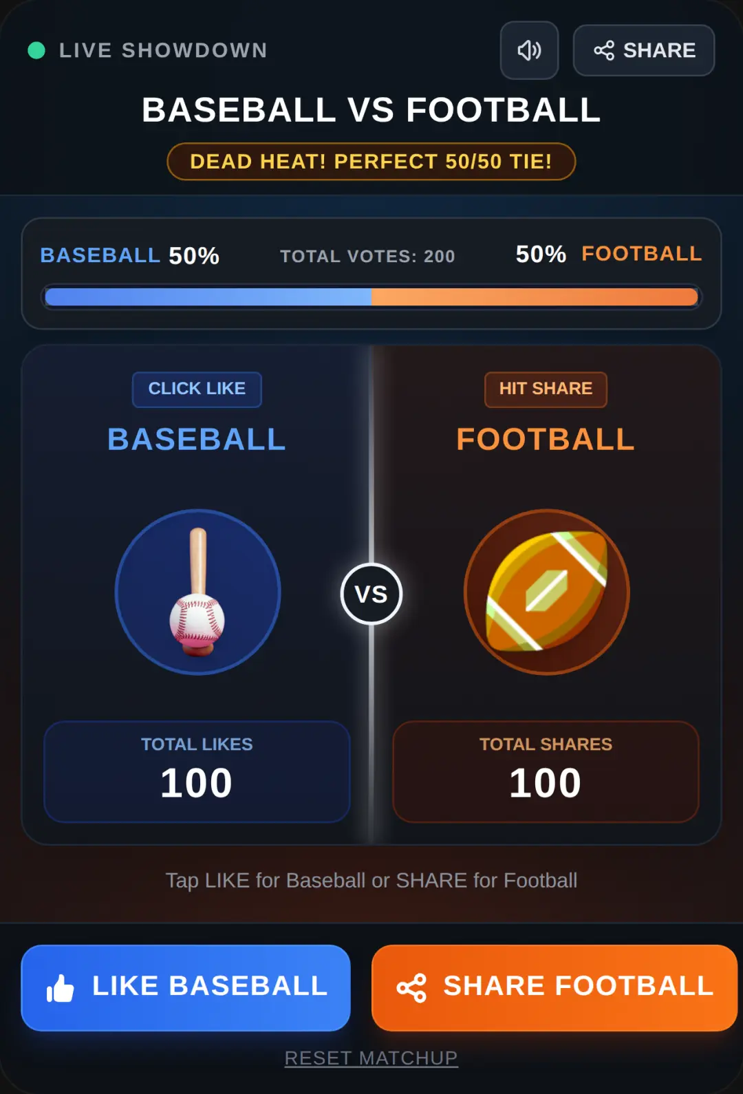 Sports Showdown: Baseball vs Football cover