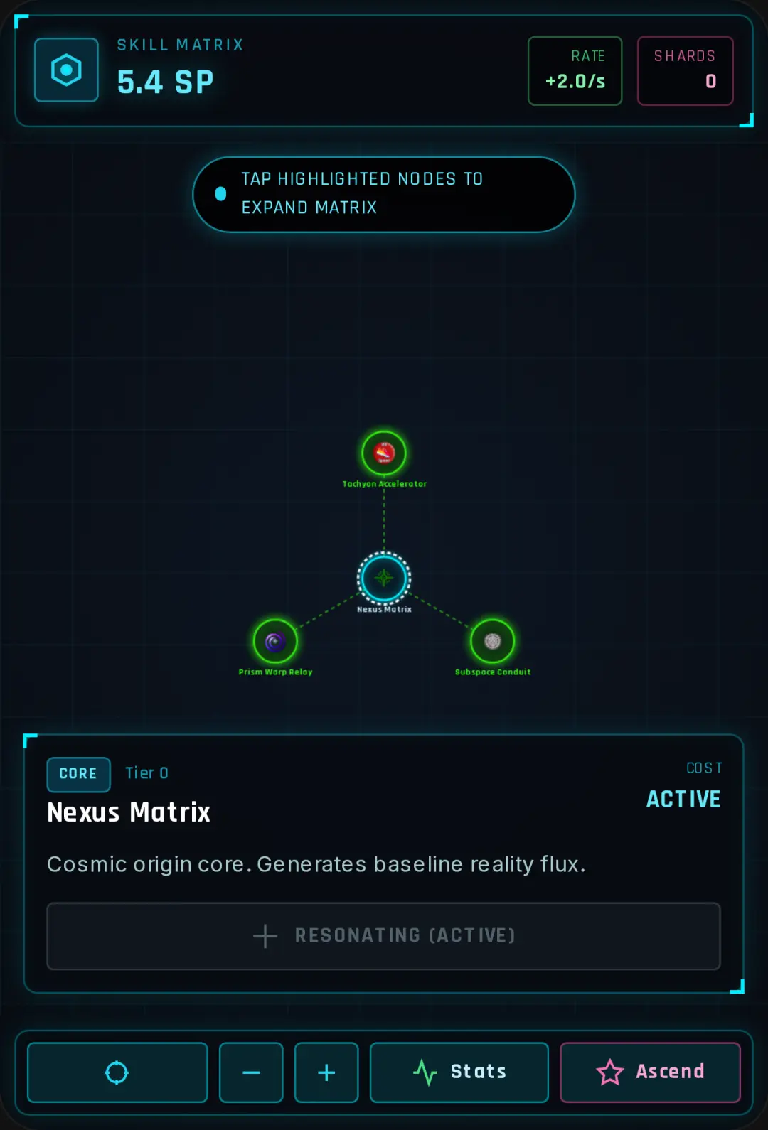 Cosmic Skill Matrix - Infinite Tree cover