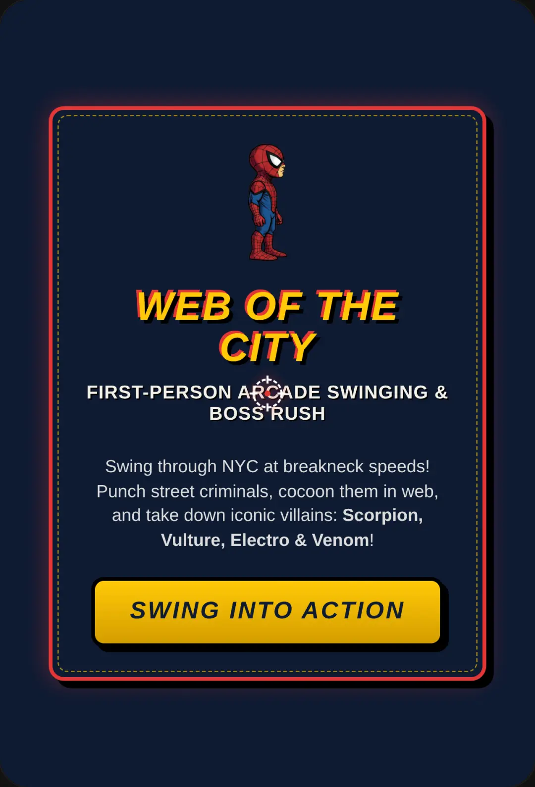 Spider-Man: Web of the City cover