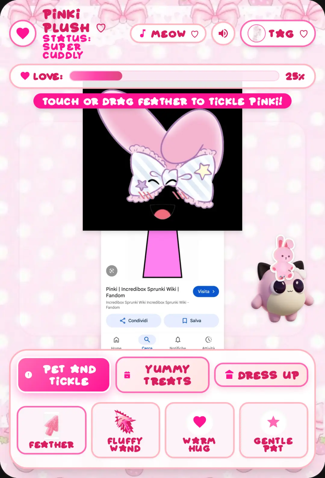 pinki plush ♡ cover