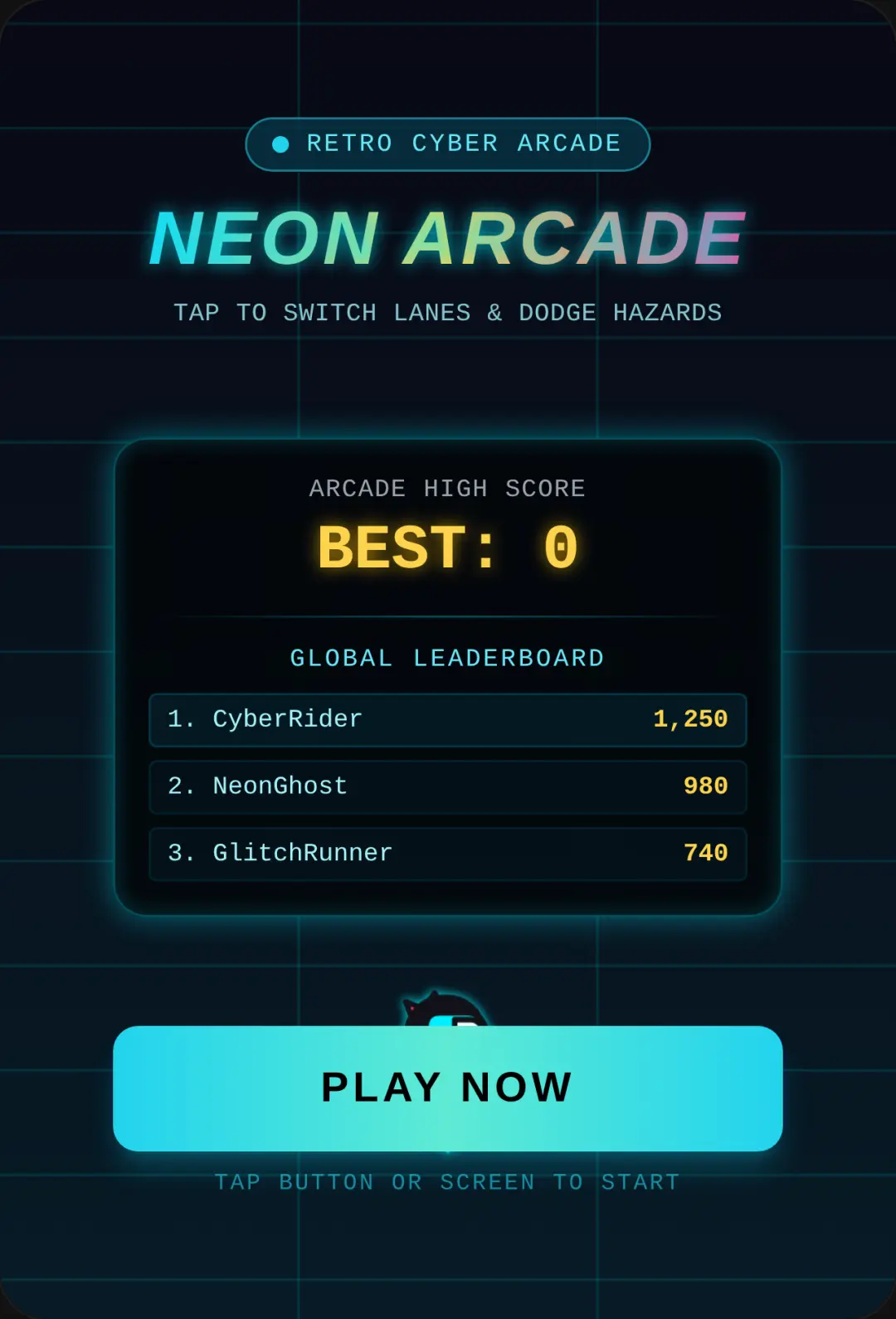 Neon Arcade cover