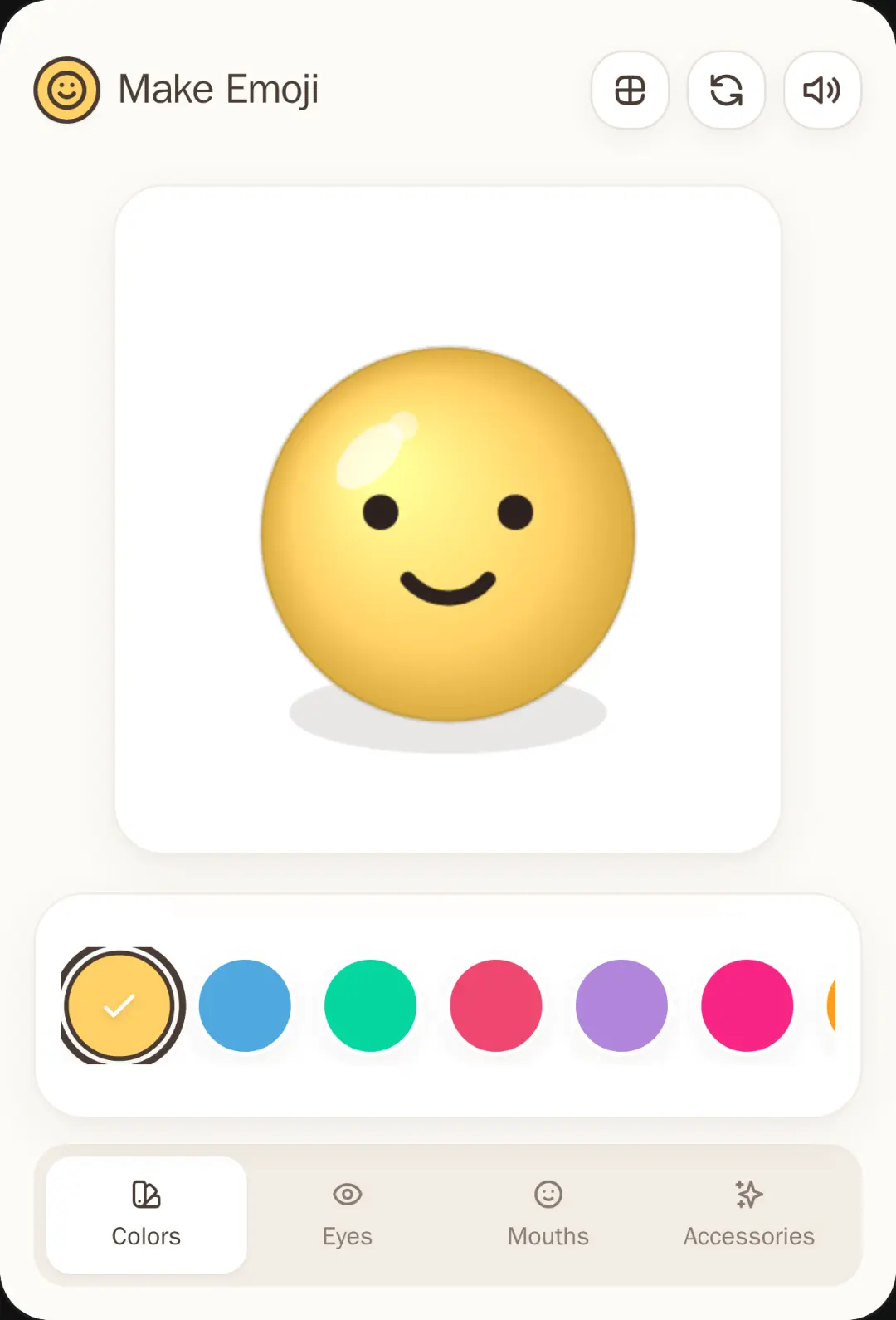 Make Emoji cover