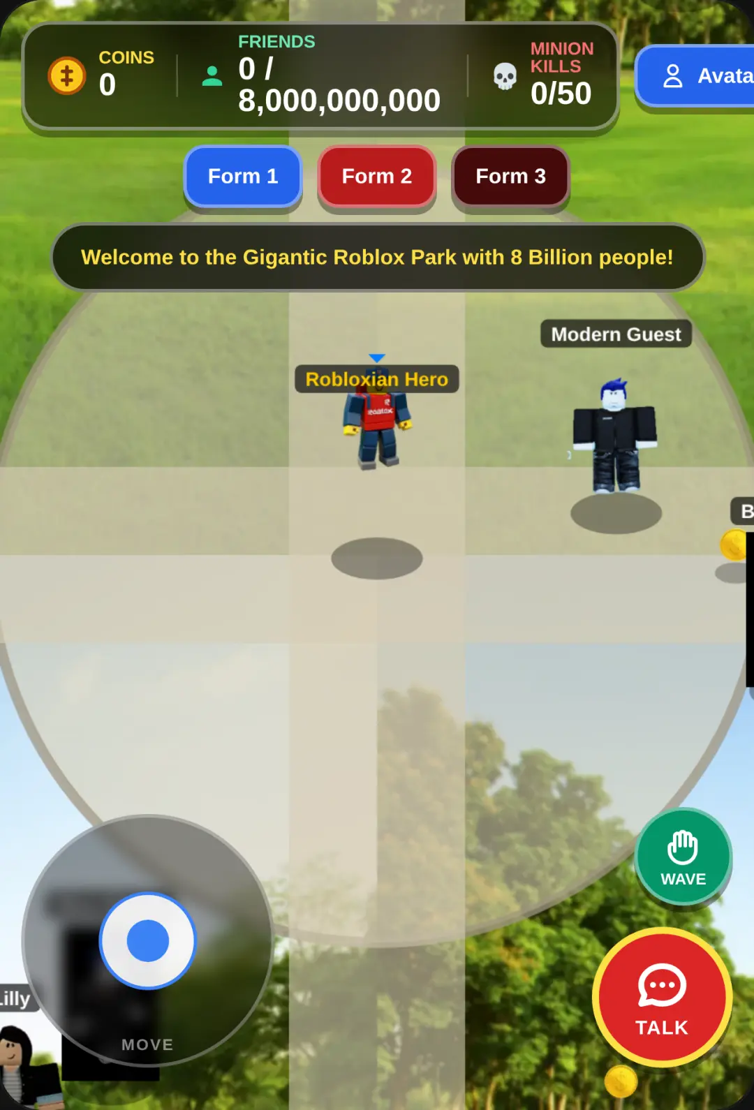 Roblox Park Hangout cover