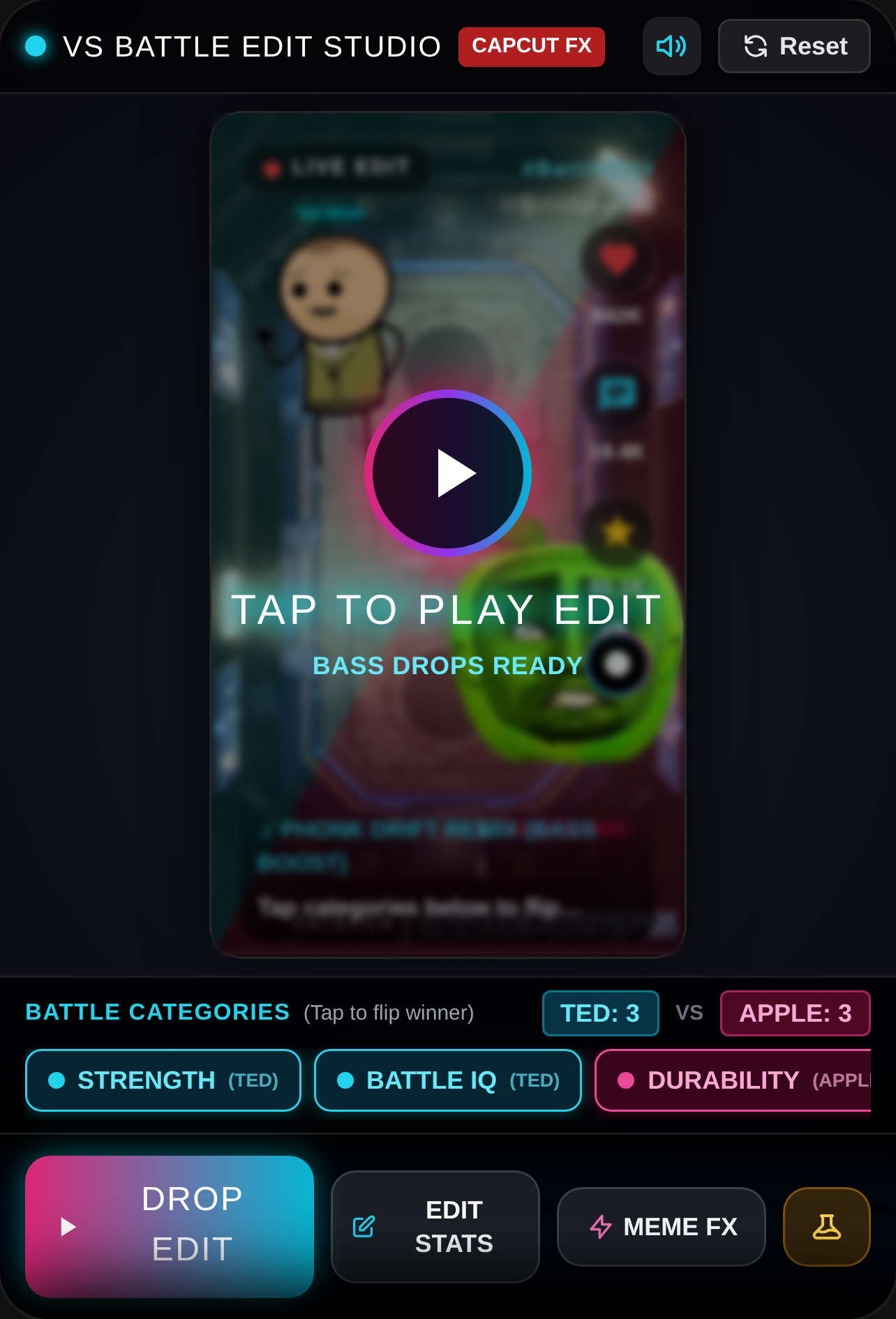 Ted Bear VS Sakadung Apple — Battle Edit Studio cover