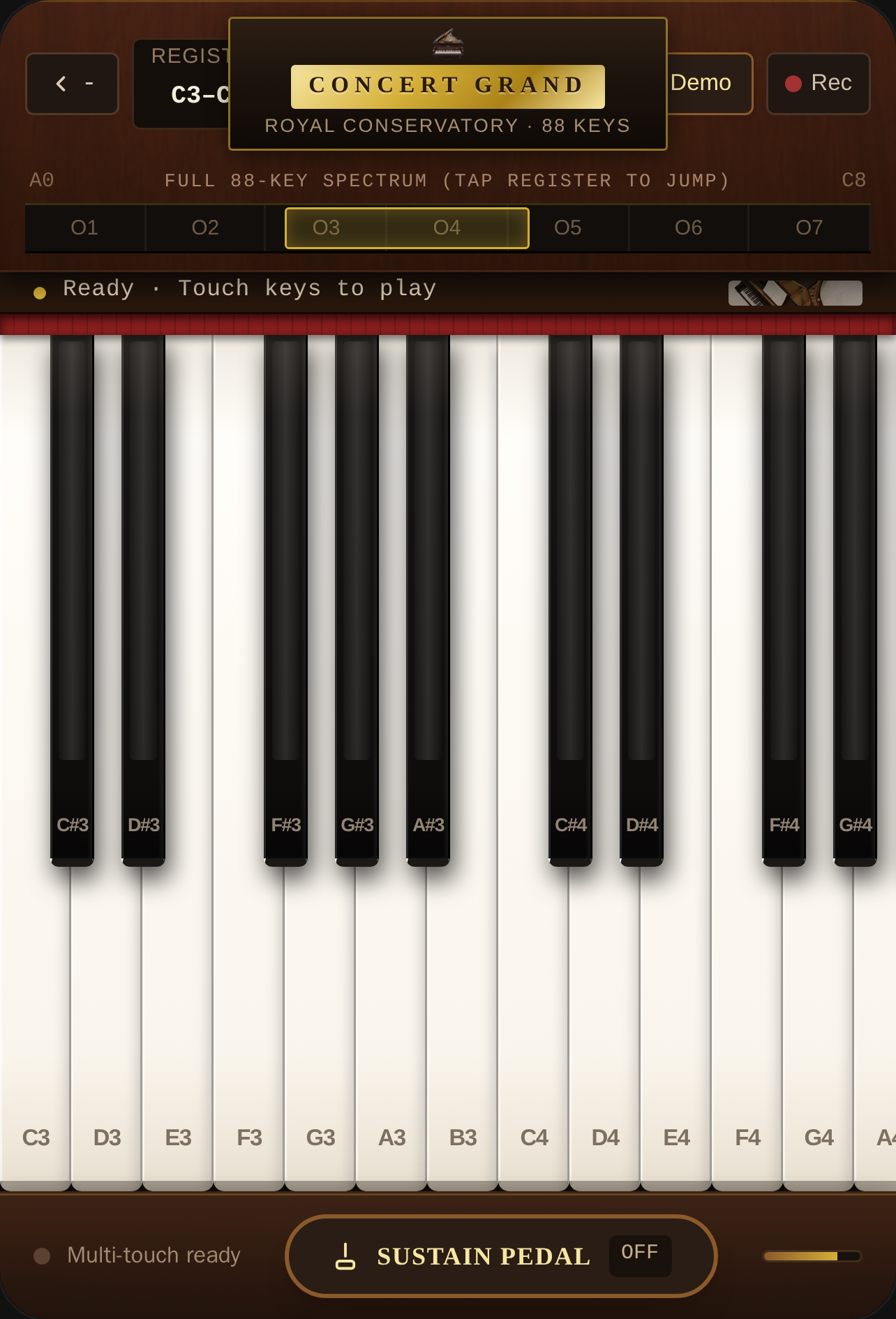 Classic Concert Grand Piano cover
