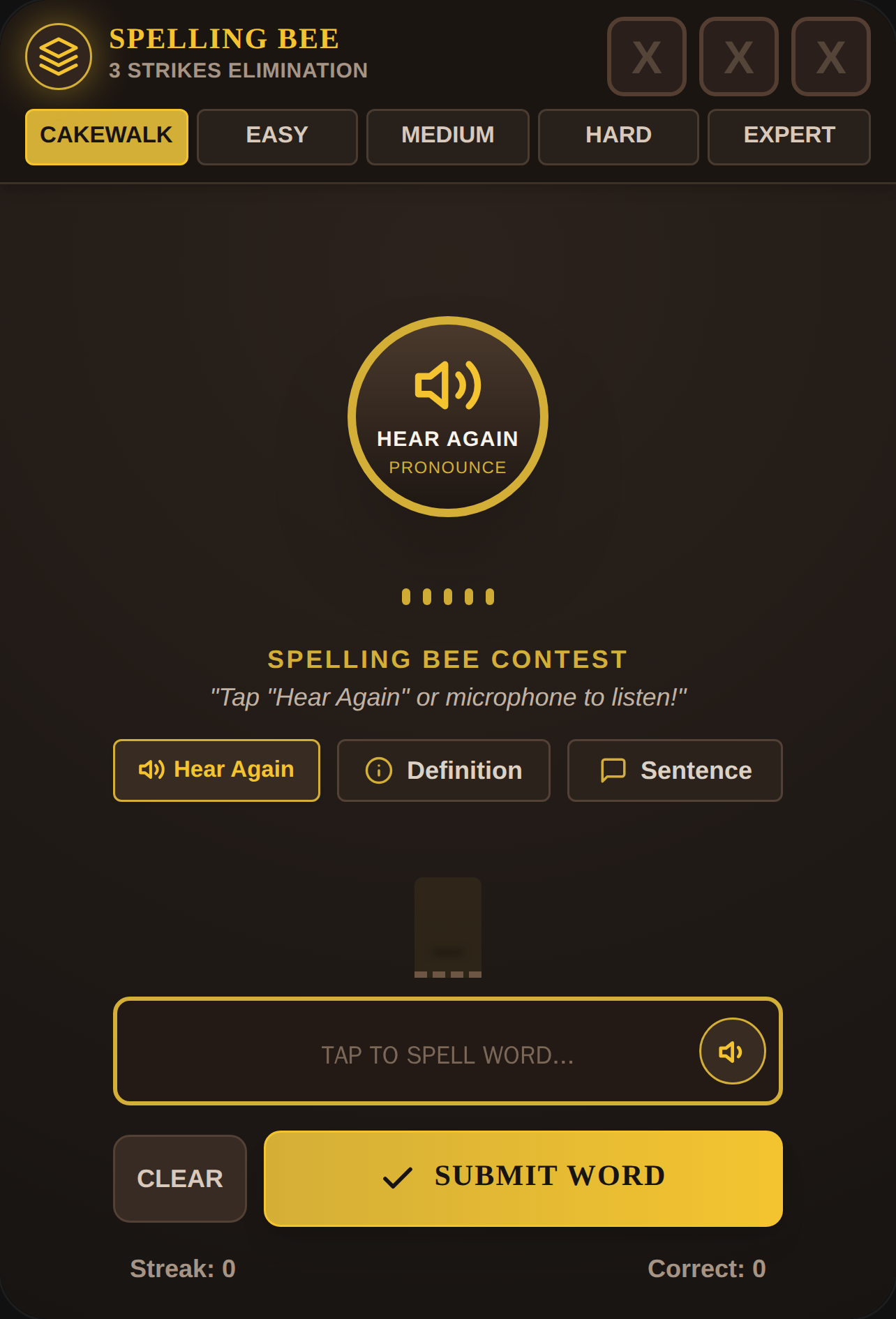 National Collegiate Spelling Bee cover