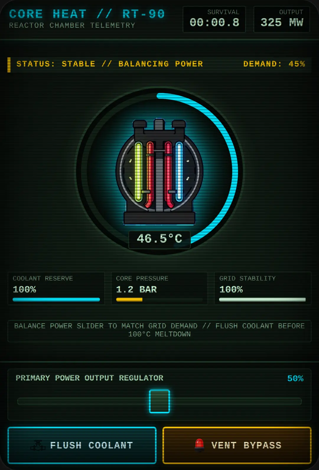Core Heat: Volatile Reactor cover