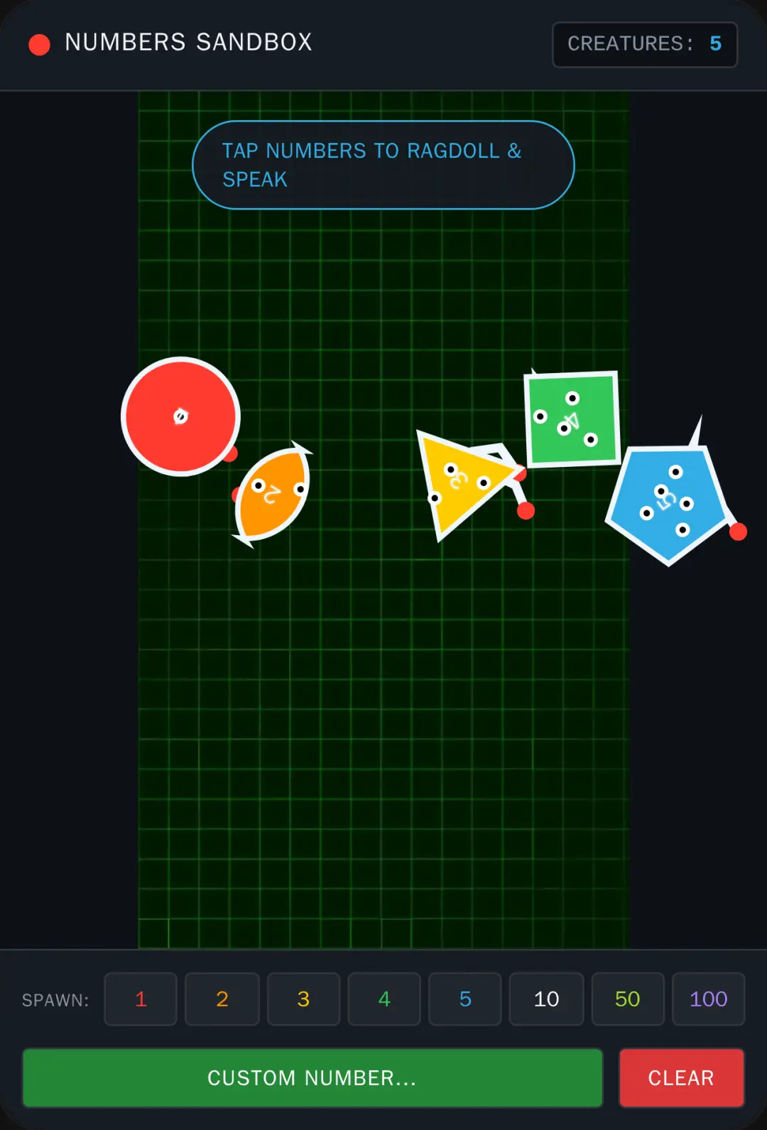 Numbers Sandbox cover
