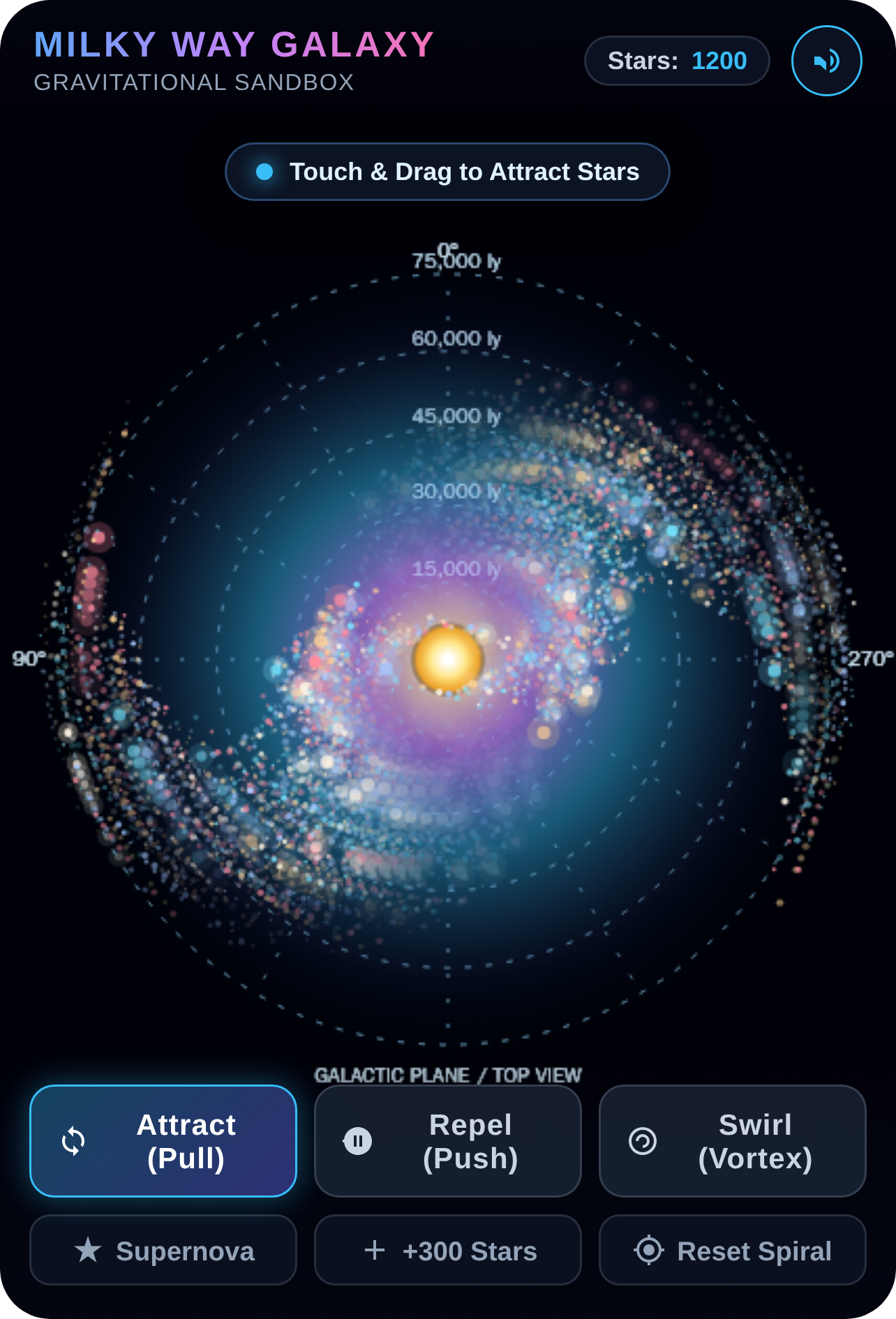 Milky Way Gravity Sandbox (updated) cover