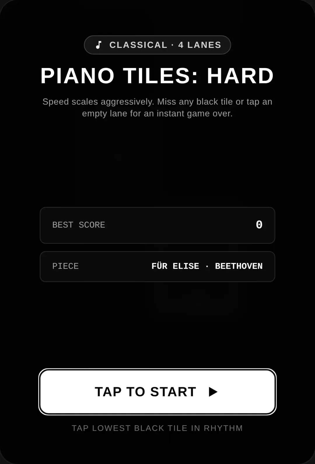 Piano Tiles: Hard cover