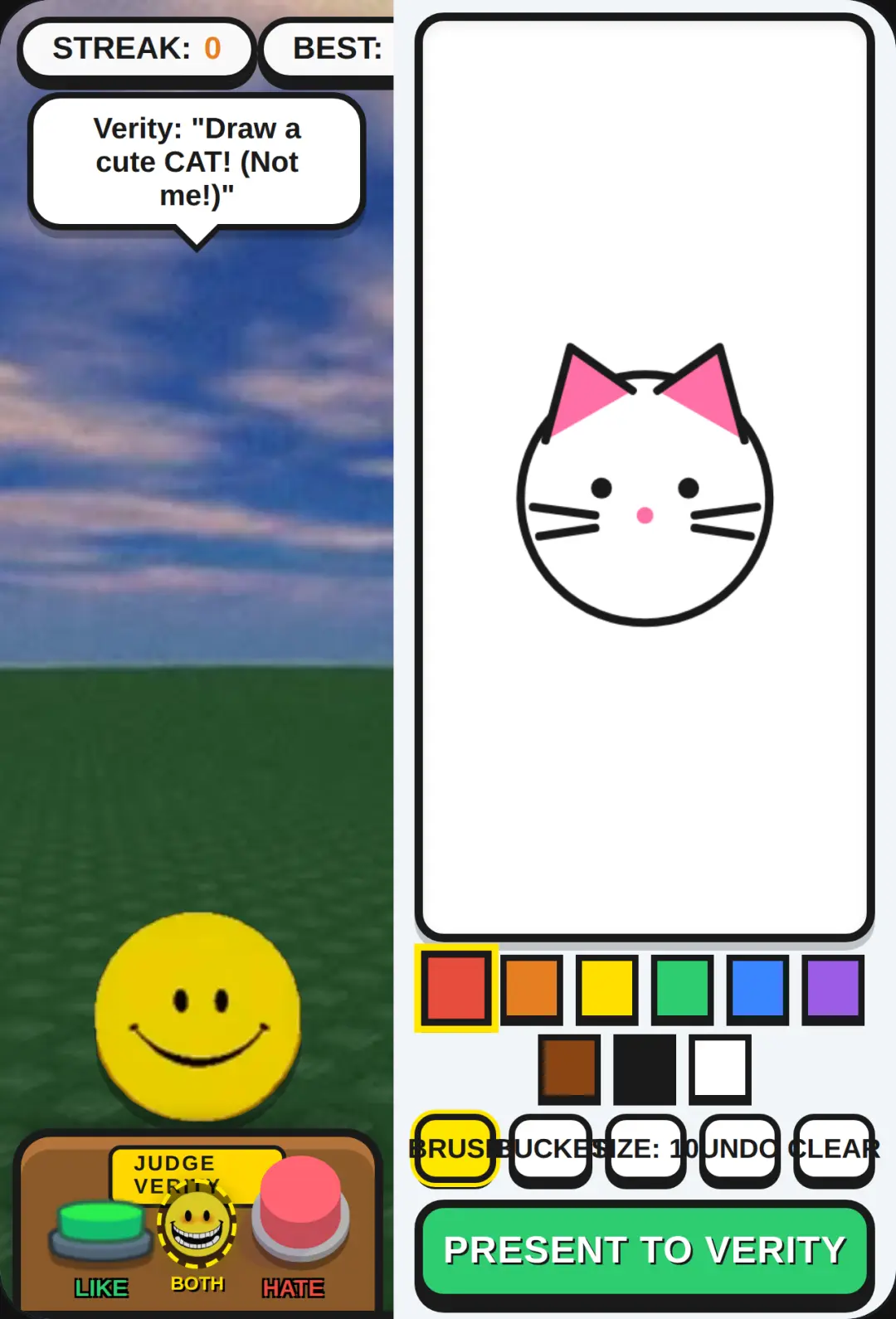 Verity's Drawing Challenge cover
