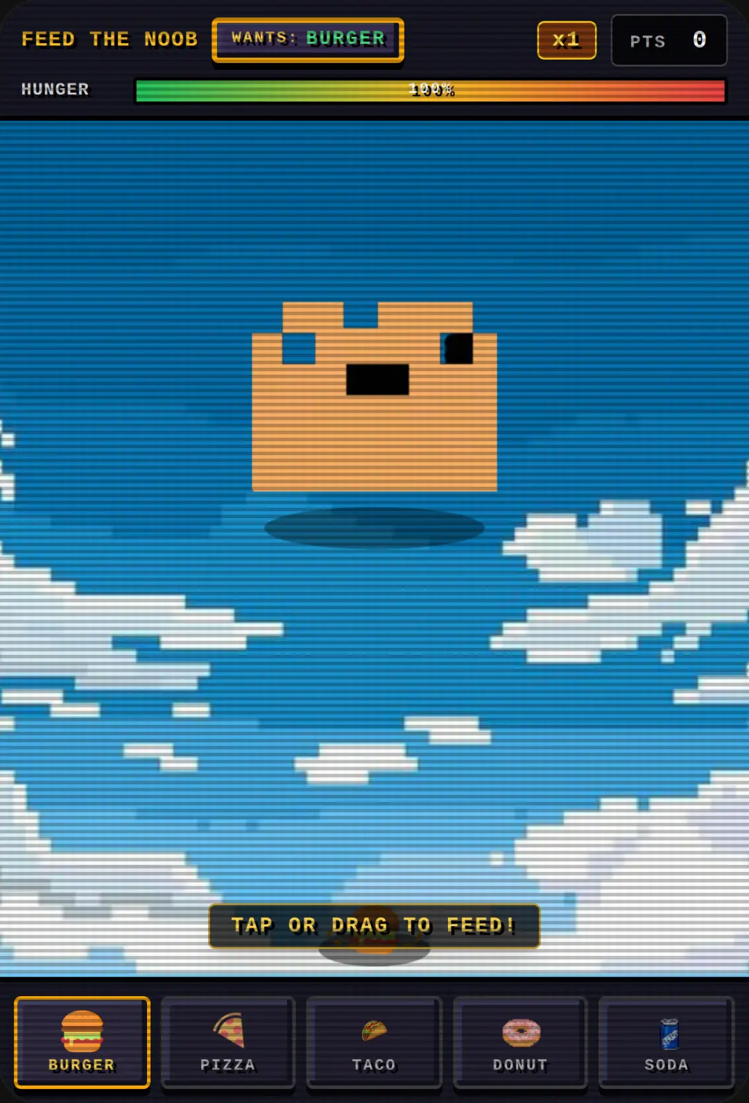 Feed the pea shooter cover
