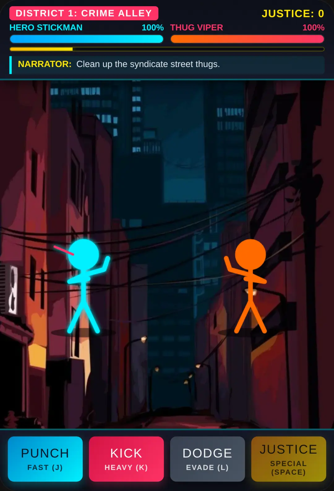 Stickman: Fighting For Justice cover