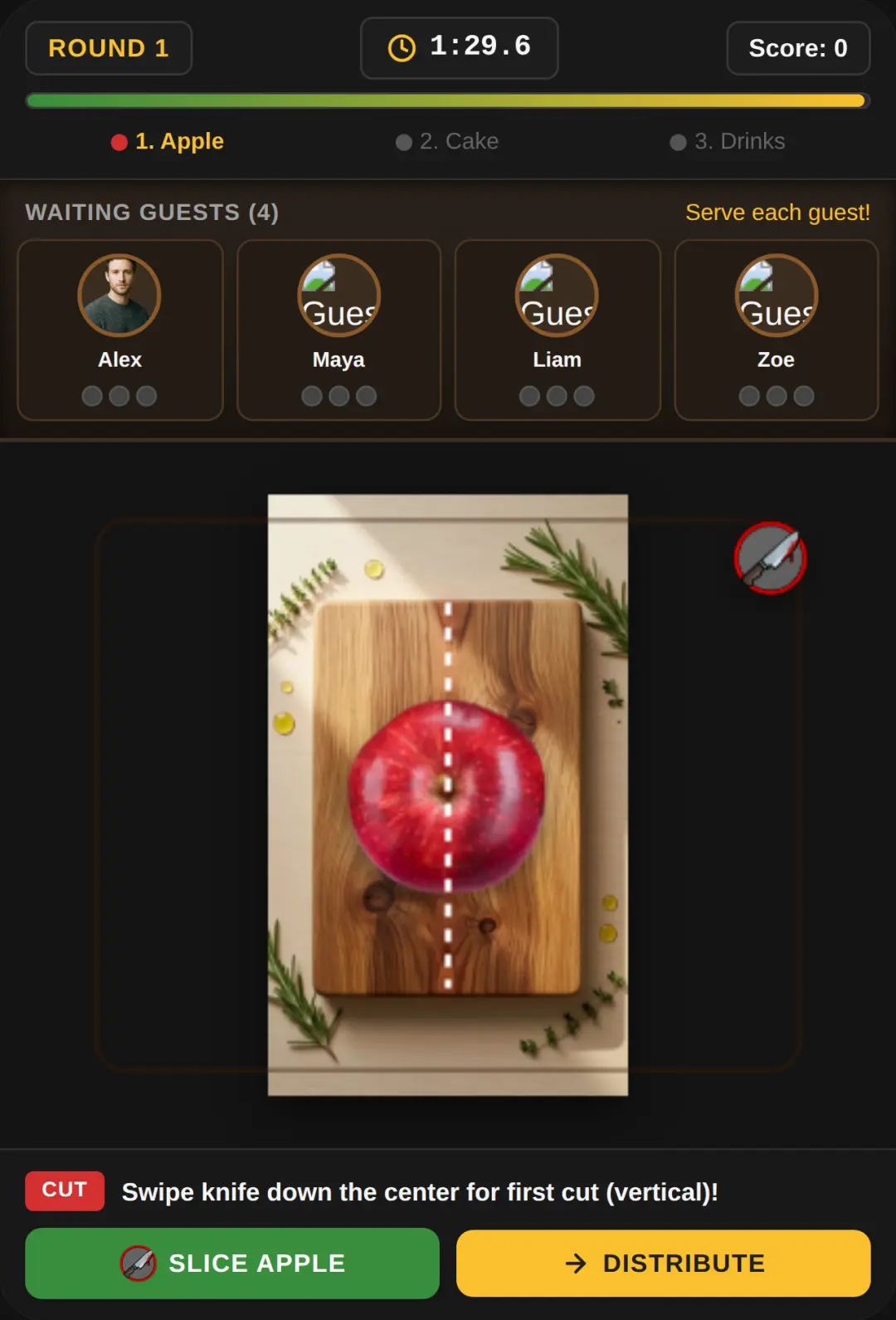 Realistic Food Serving Challenge cover