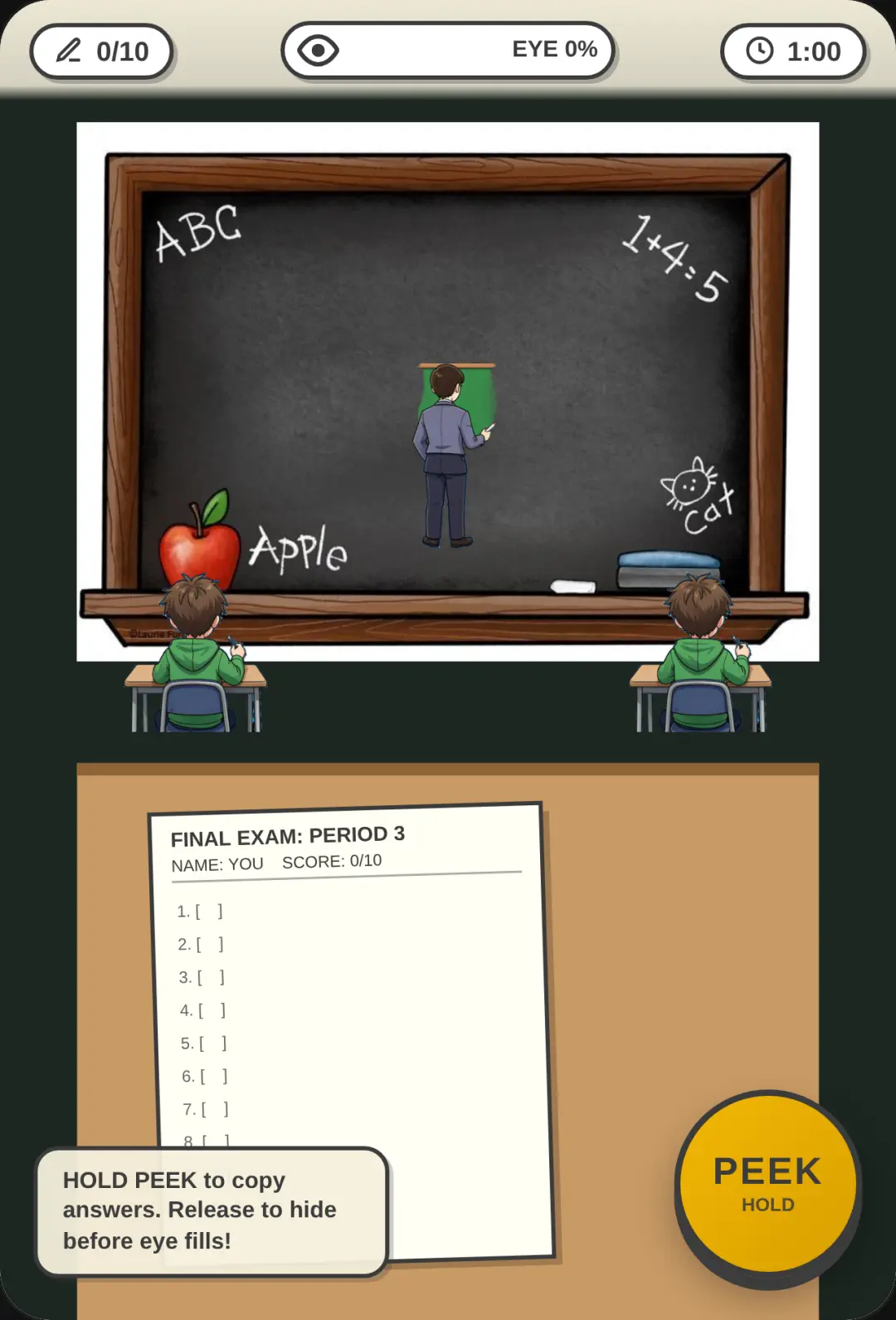 Exam Cheat: Detention Dash cover