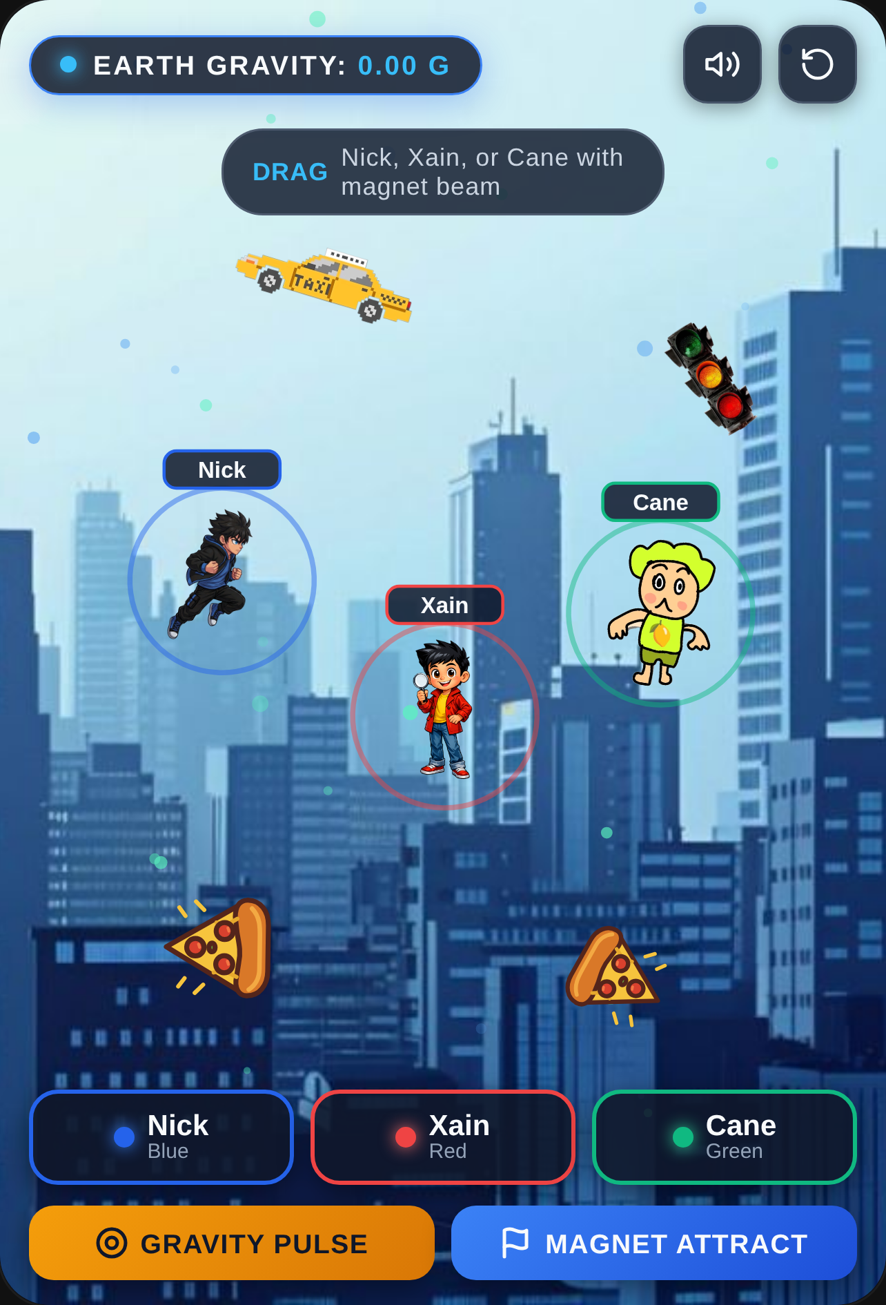Zero-G City: Float Nick, Xain & Cane cover