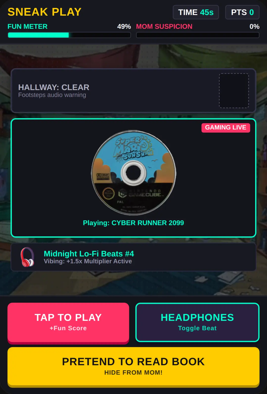 Don't Get Grounded: Sneak Play cover