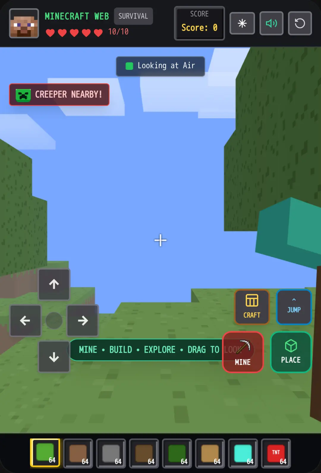 Minecraft Web Voxel Sandbox cover