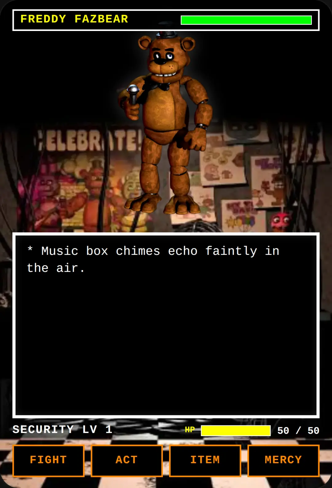 FNAF Undertale Boss Rush cover