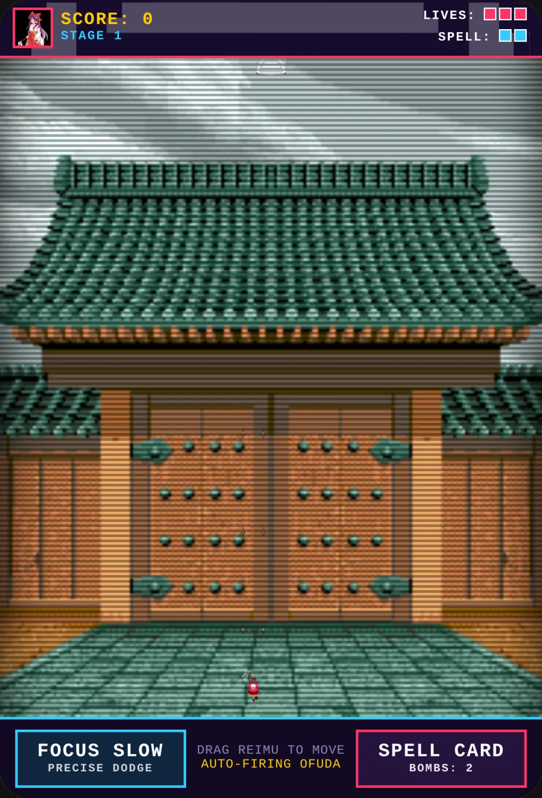 PC-98 Danmaku: Reimu Hakurei cover
