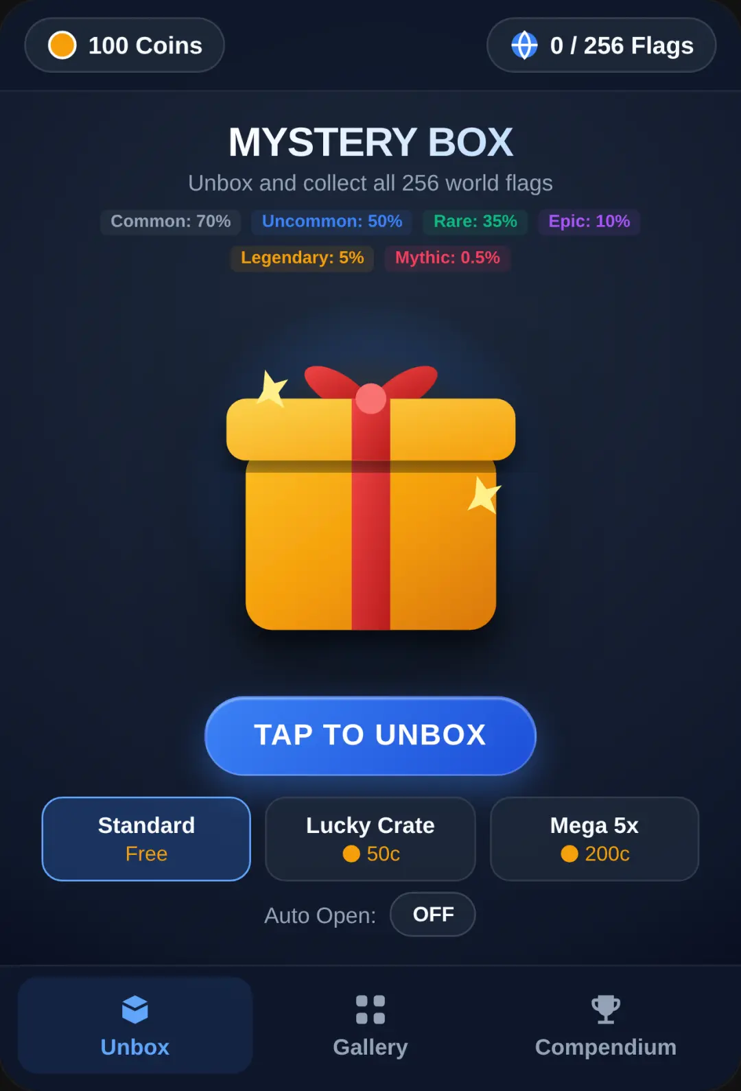 Flag Unboxer - Collect All 256 Flags cover