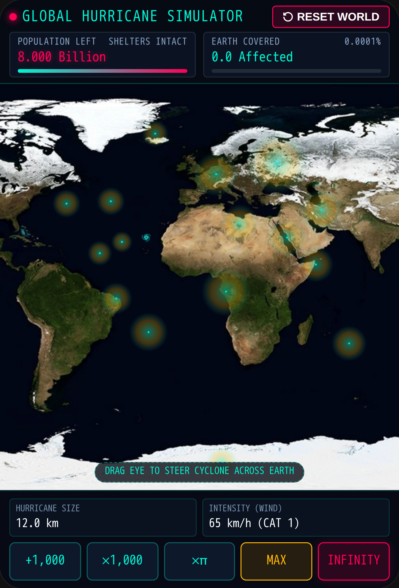 Global Hurricane Simulator cover