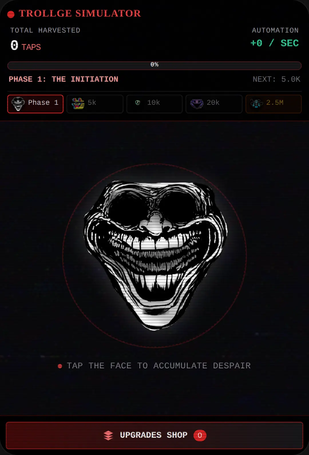 Trollge Tap Simulator cover
