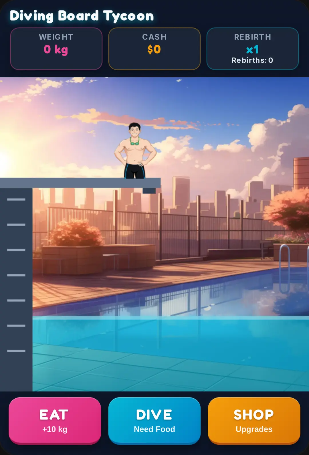 Diving Board Tycoon give me likes cover
