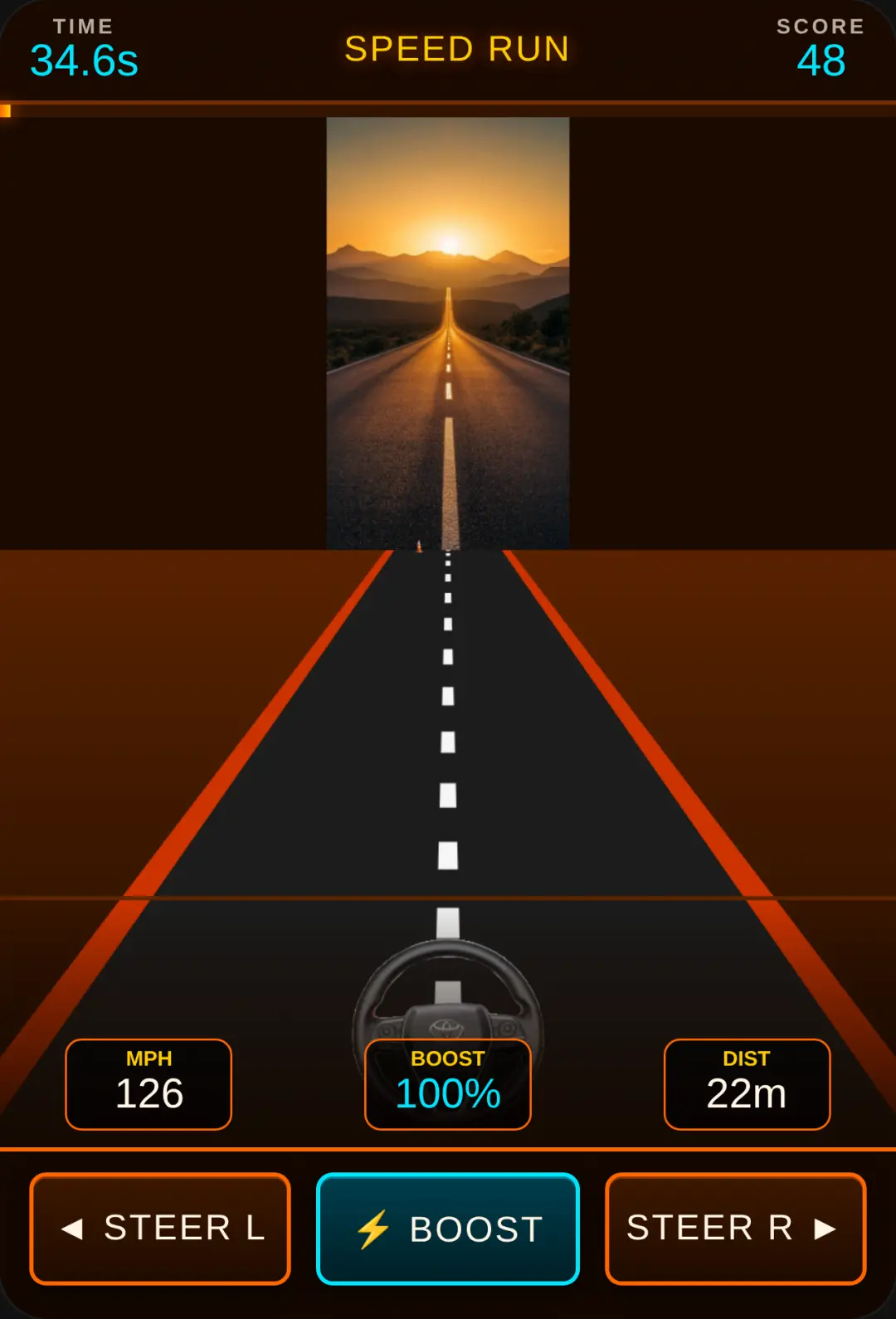 Desert Highway Speed Run cover
