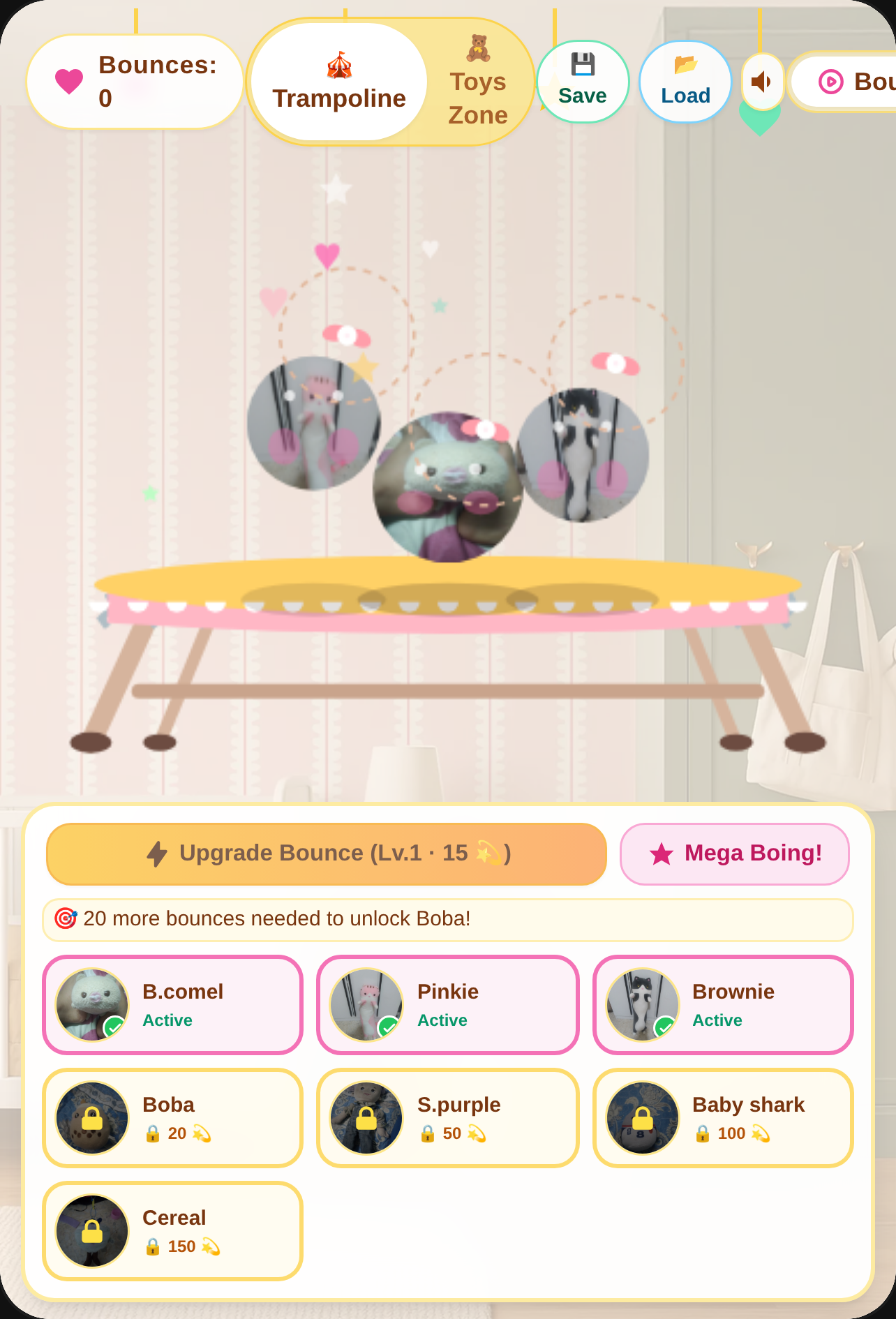 Baby Plush Trampoline (CEREAL ADDED!) cover