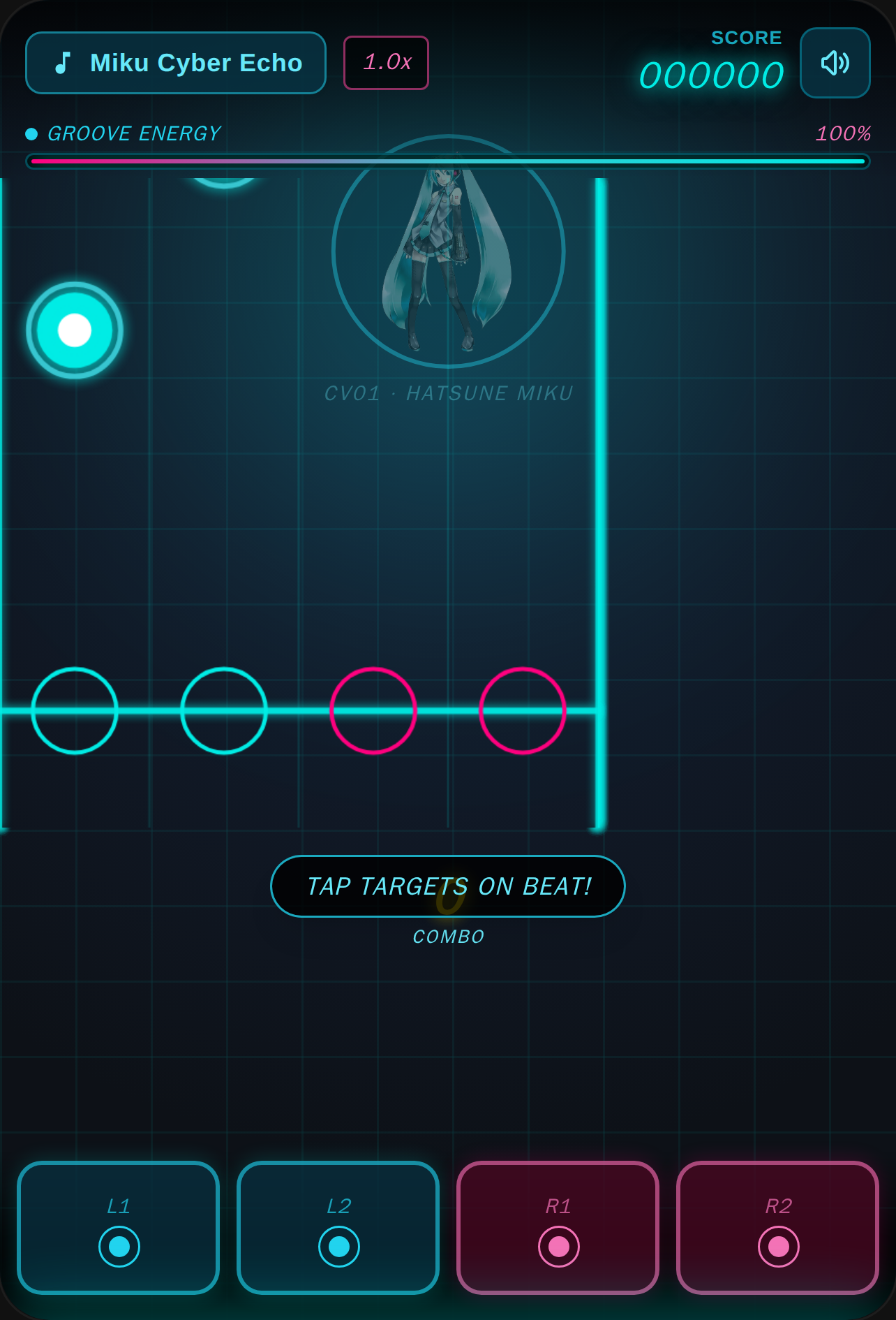 Miku Cyber Beat — Vocaloid Rhythm Stage cover