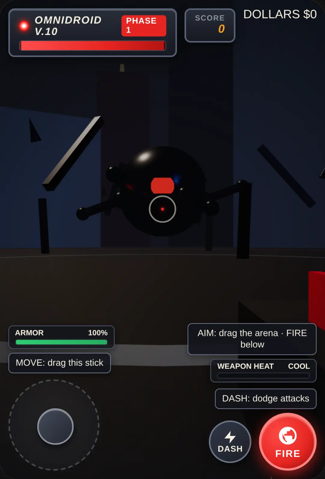 OMNIDROID BATTLE 3D cover